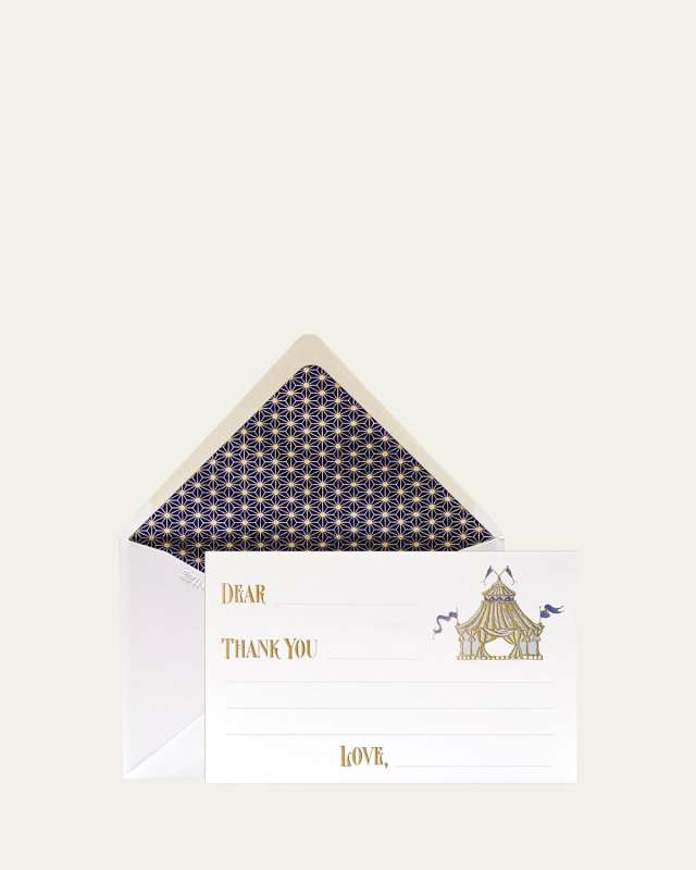 Circus Boy Thank You Cards, Box of 12
